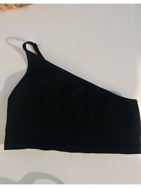 Urban Outfitters Out From Under Black Ribbed Crop Tank
